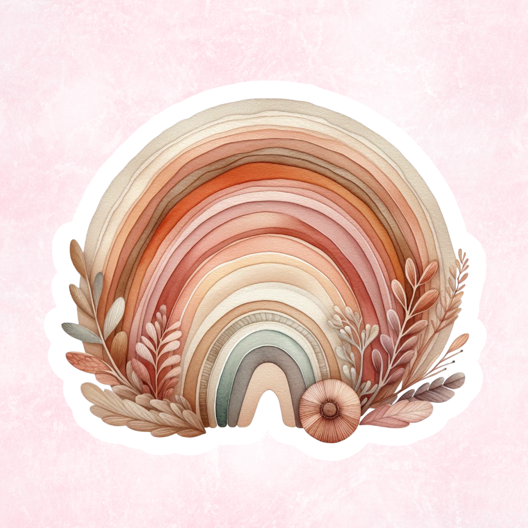 Holographic Rainbow Sticker Collection | Vinyl Water Resistant Stickers