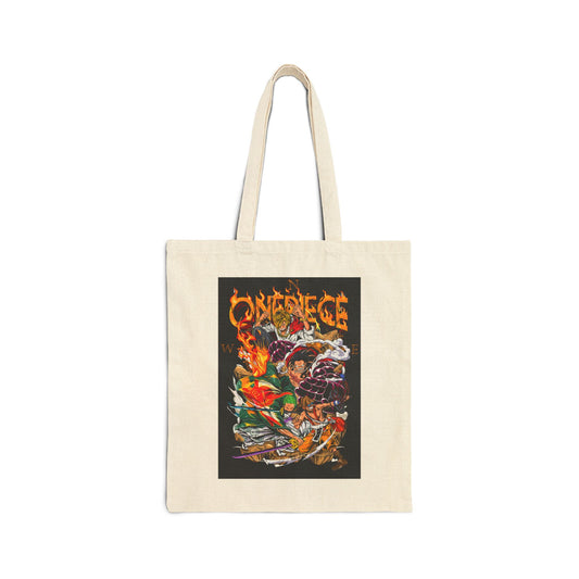 Luffy Art Tote Bag | One Piece Inspired Tote Bag