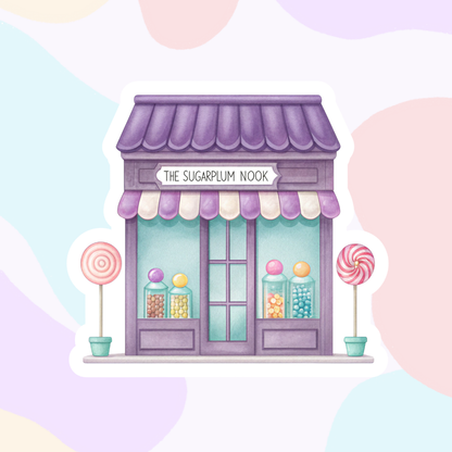 Village Shop Collection | Glossy Vinyl Stickers