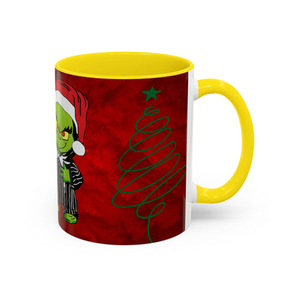 Grinch Jack Skellington Christmas Mug | Accent Coffee Mug