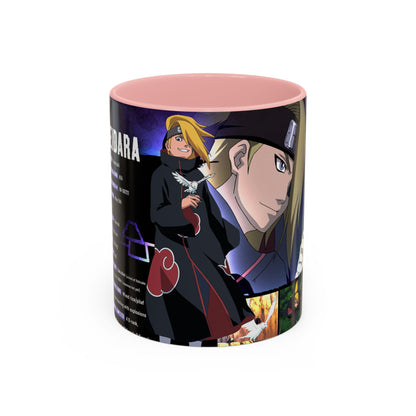 Deidara Naruto Shippuden Accent Coffee Mug  Anime Art Collector Mug (11/15oz)