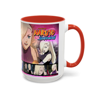Naruto Shippuden Ino Anime Accent Coffee Mug — 11/15oz