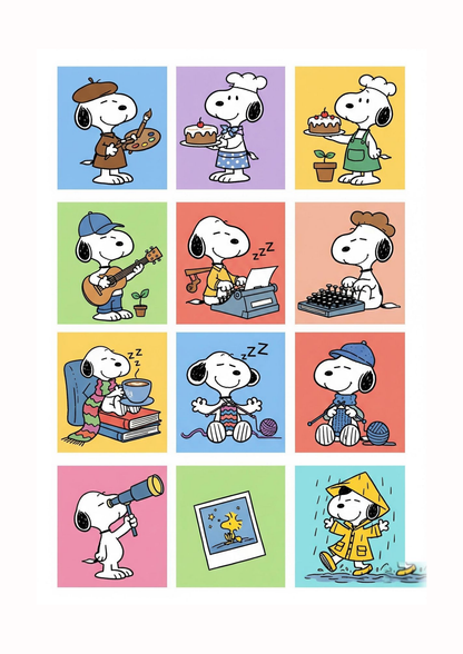 2026 Snoopy Inspired Planner | Digital Download