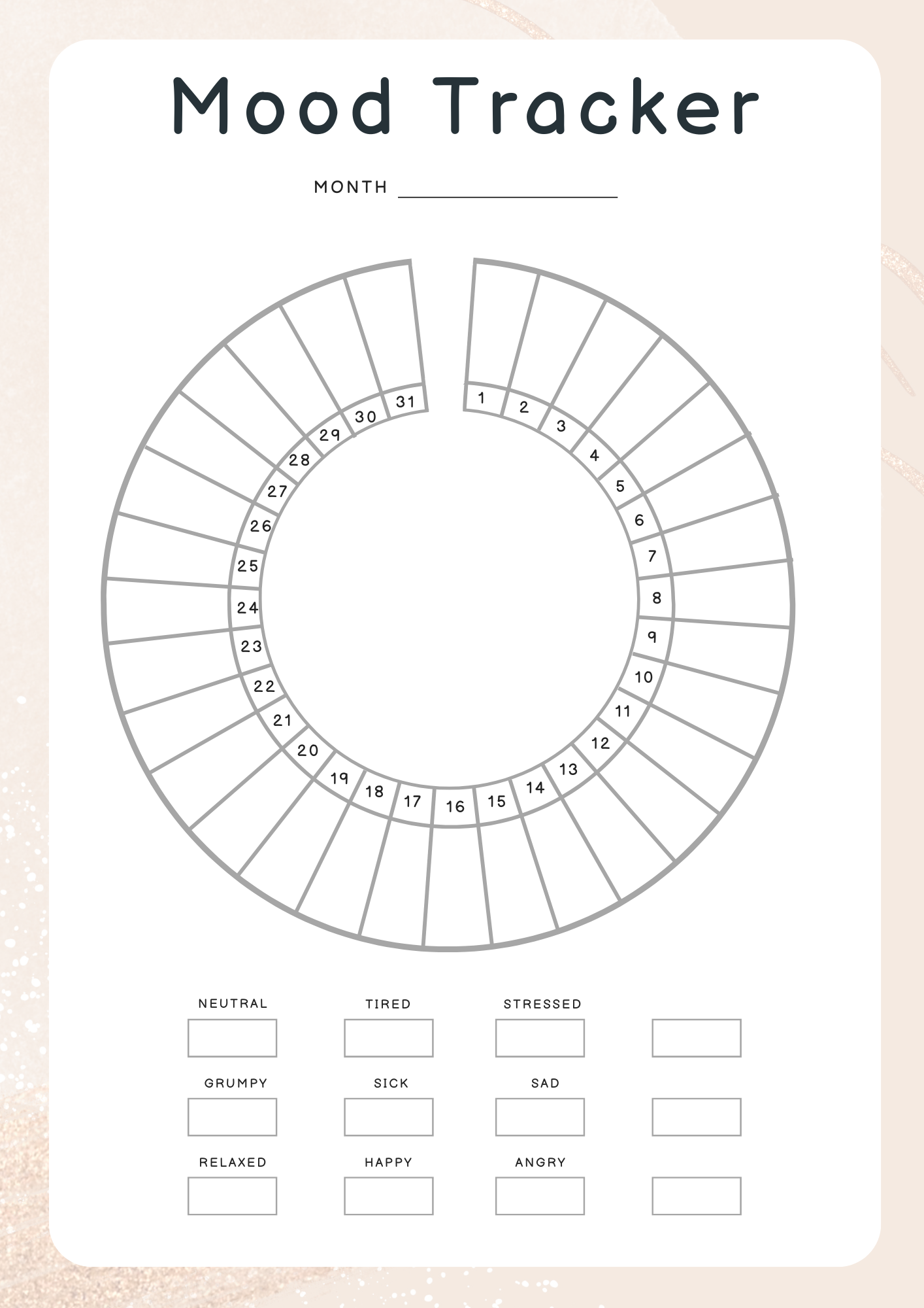 Mood Trackers | Digital Download