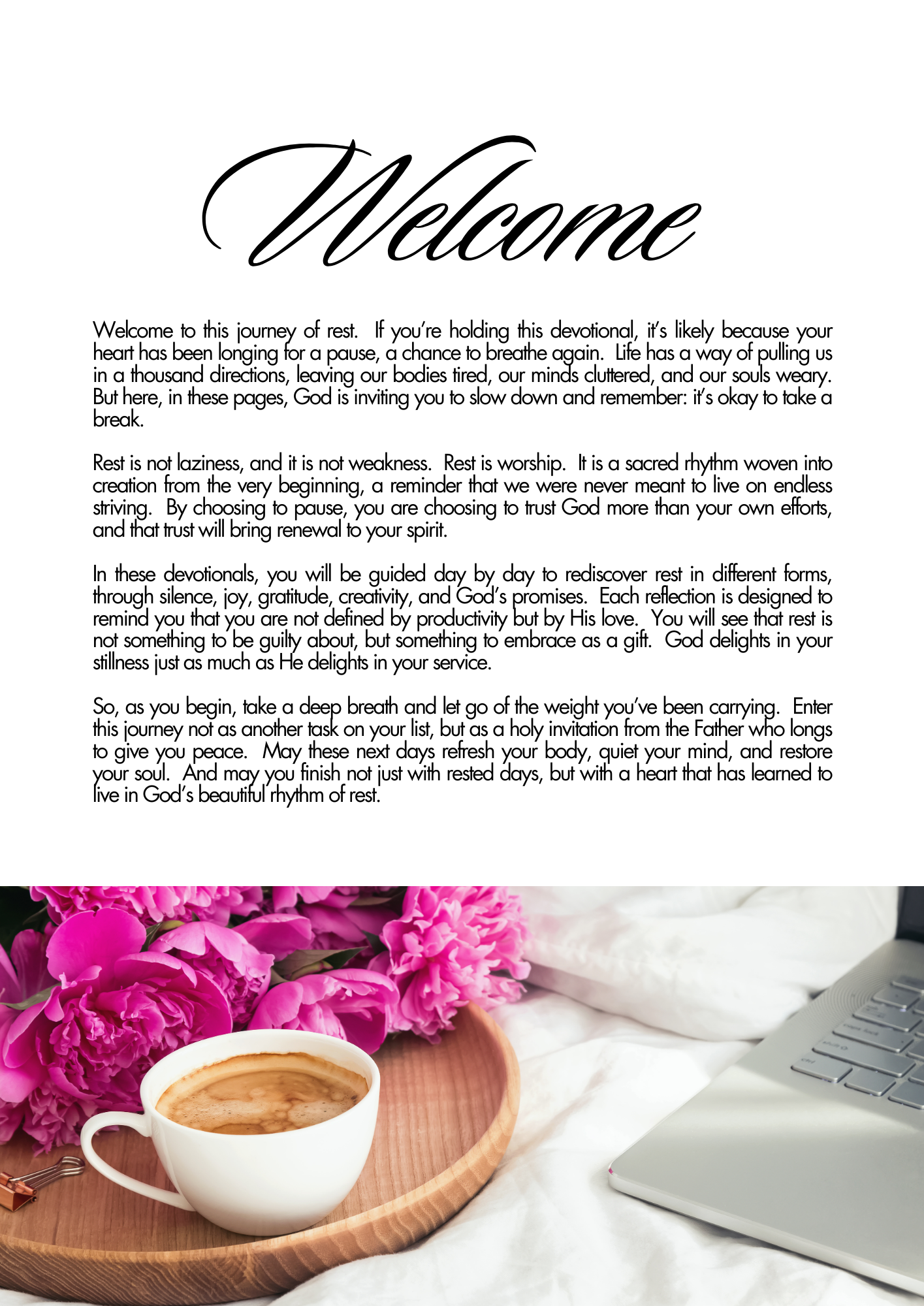 It's Okay to Take a Break | Daily Devotional Journal