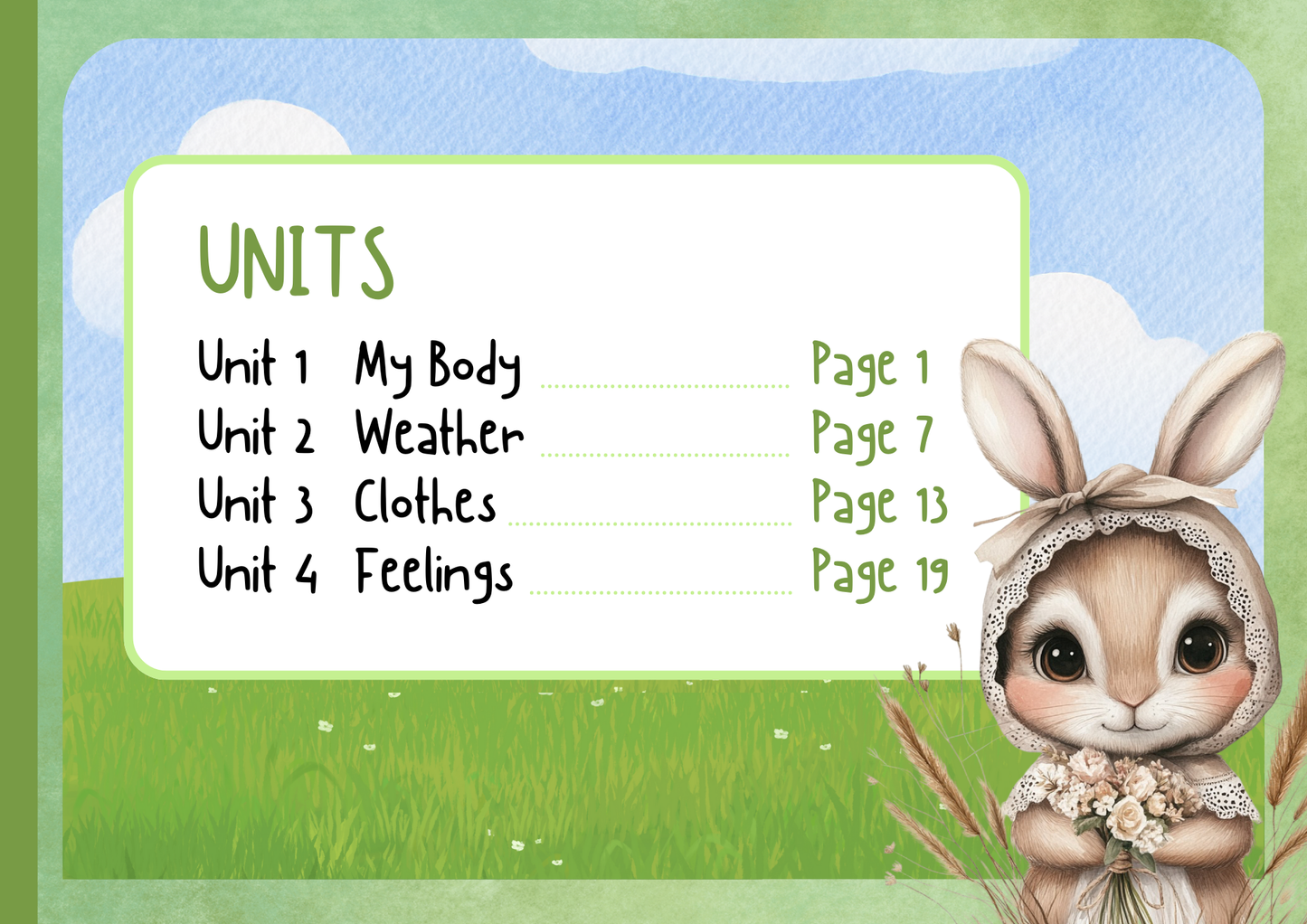 Pre-school Activity Book - Animal Theme | Digital Download