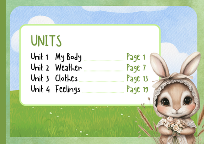 Pre-school Activity Book - Animal Theme | Digital Download