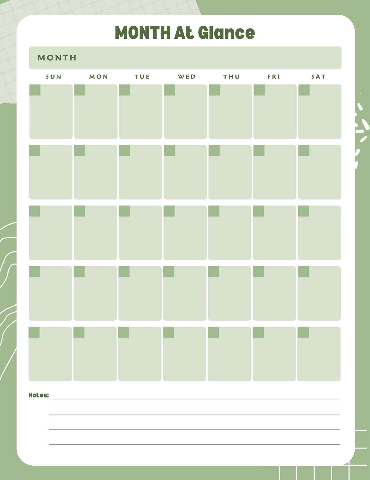 Healthy Living Planner | Digital Download