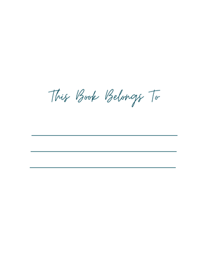 Self Control Activity Book | Digital Download