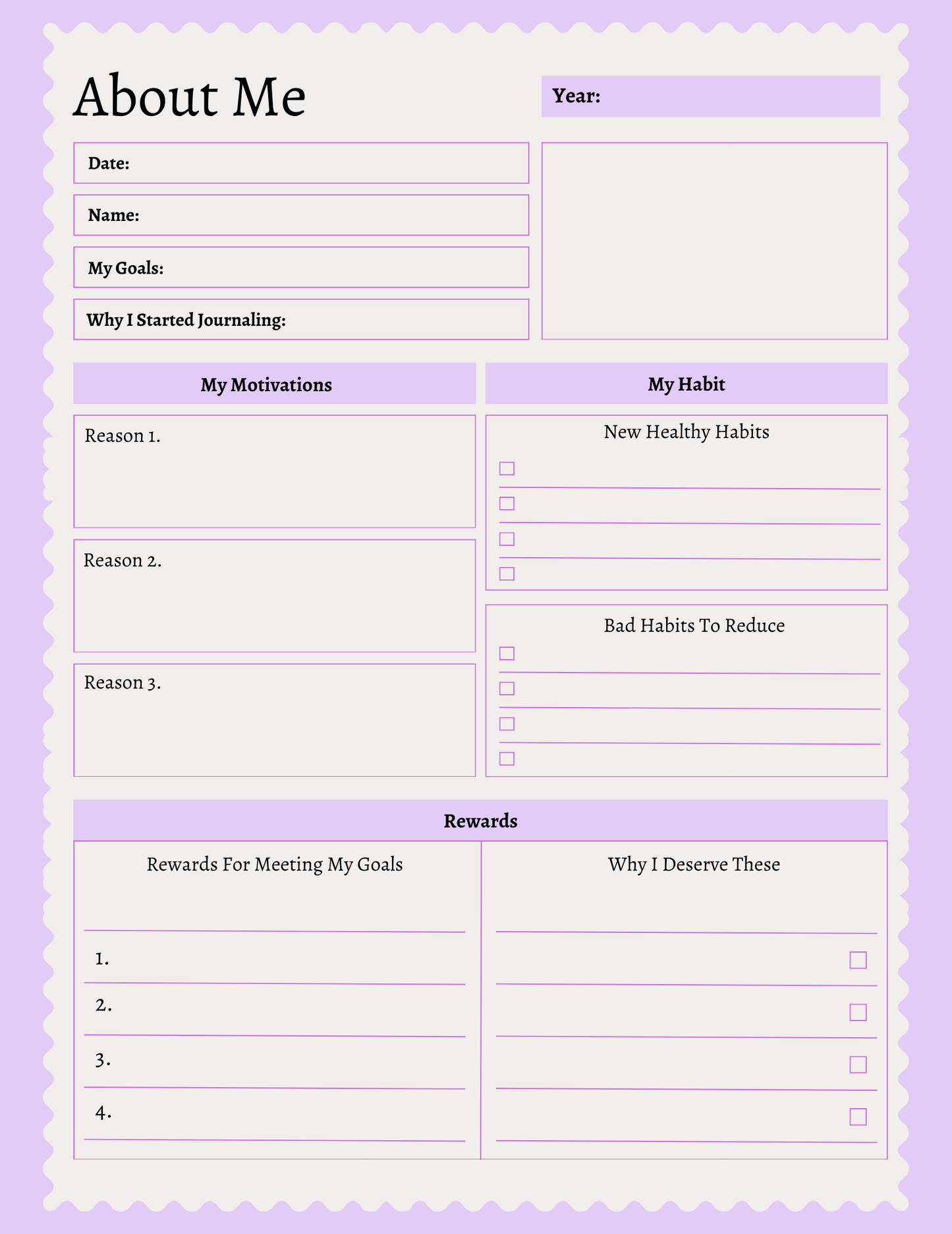 Gratitude Journal | Digital Download