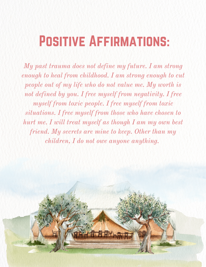 Positive Affirmations For Women | Digital Download