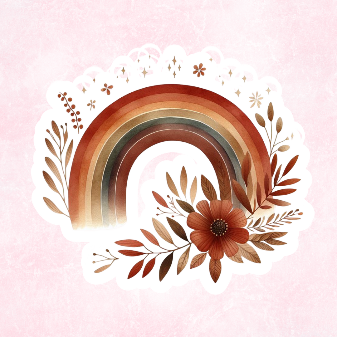 Holographic Rainbow Sticker Collection | Vinyl Water Resistant Stickers