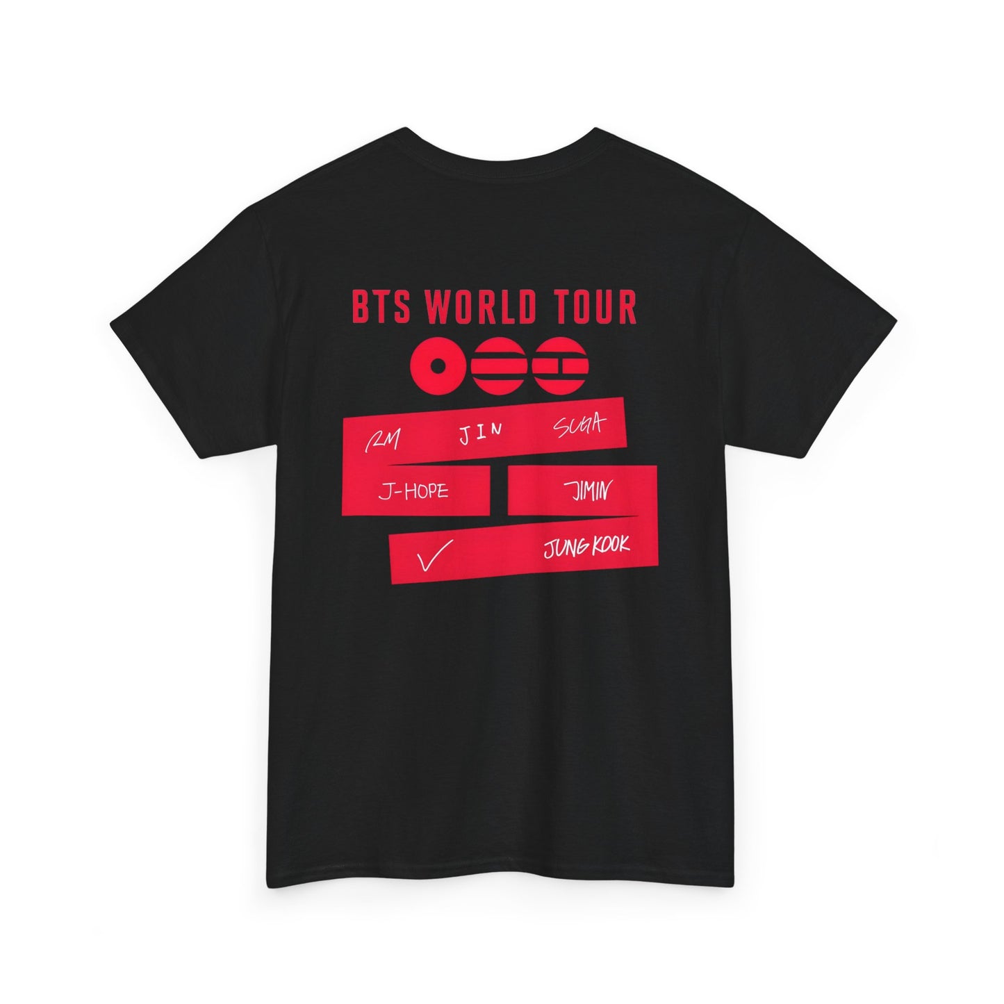 K-Pop World Tour Tee | BTS Fan Band Tour Shirt