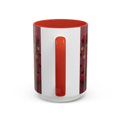 Cute Santa Face Holiday Mug | Christmas Accent Coffee Mug