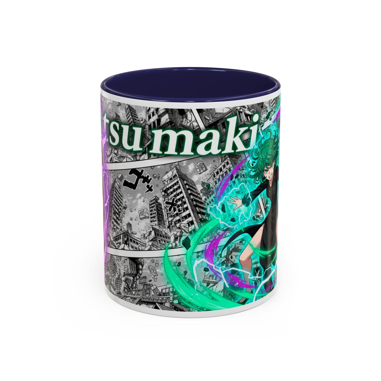 Accent Coffee Mug - Anime Girl Psychic Power Design (11/15oz)