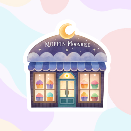 Village Shop Collection | Glossy Vinyl Stickers