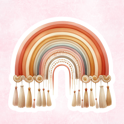 Holographic Rainbow Sticker Collection | Vinyl Water Resistant Stickers