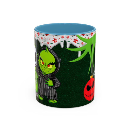 Grinch Merry Christmas Mug | Accent Coffee Mug 11oz 15oz