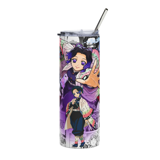 Shinobu Tumbler | Demon Slayer Inspired 20oz Stainless Steel Tumbler