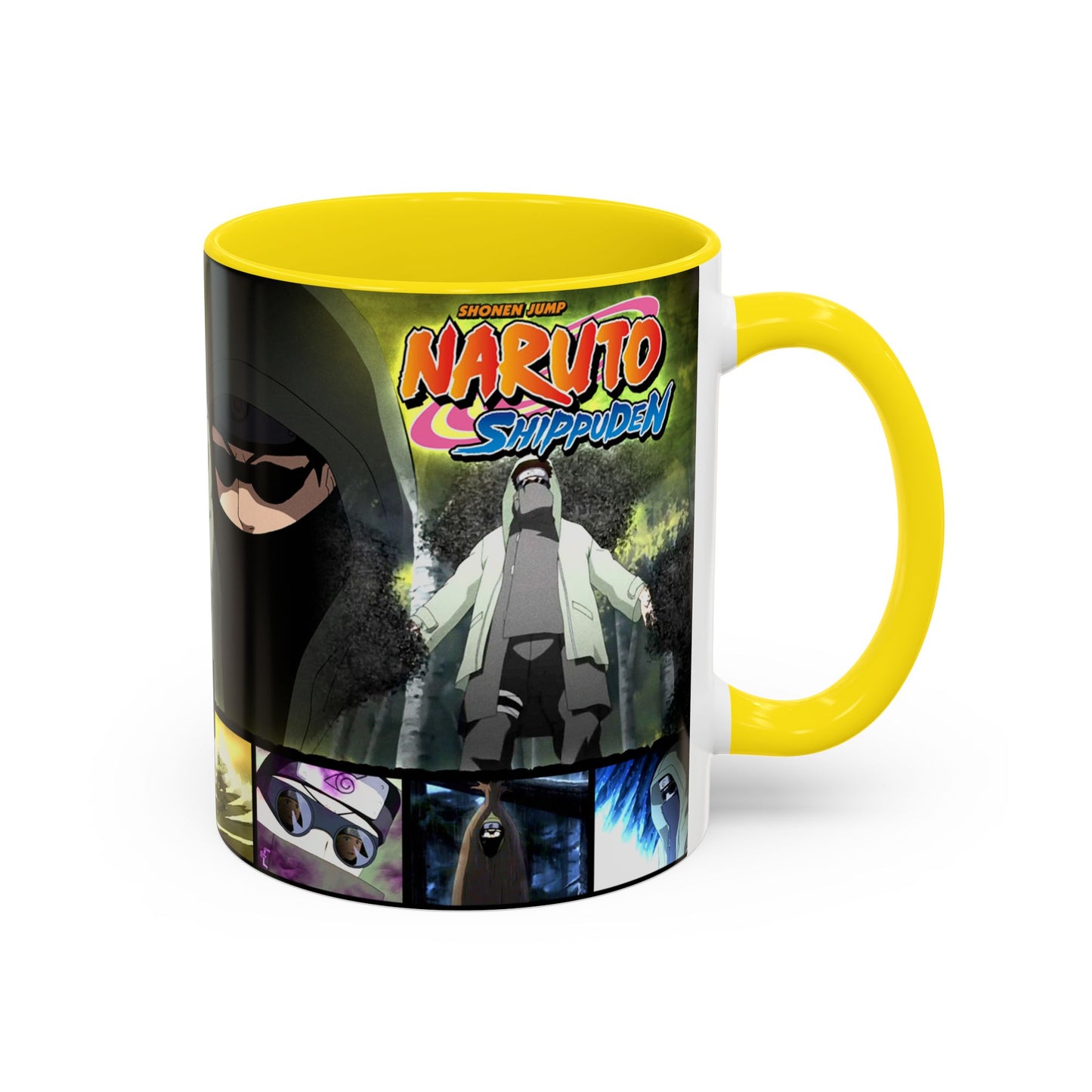 Naruto Shippuden Shino Aburame Accent Coffee Mug  Anime Character Fan Gift (11/15oz)