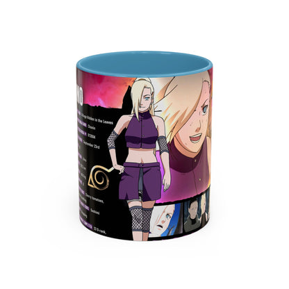 Naruto Shippuden Ino Anime Accent Coffee Mug — 11/15oz