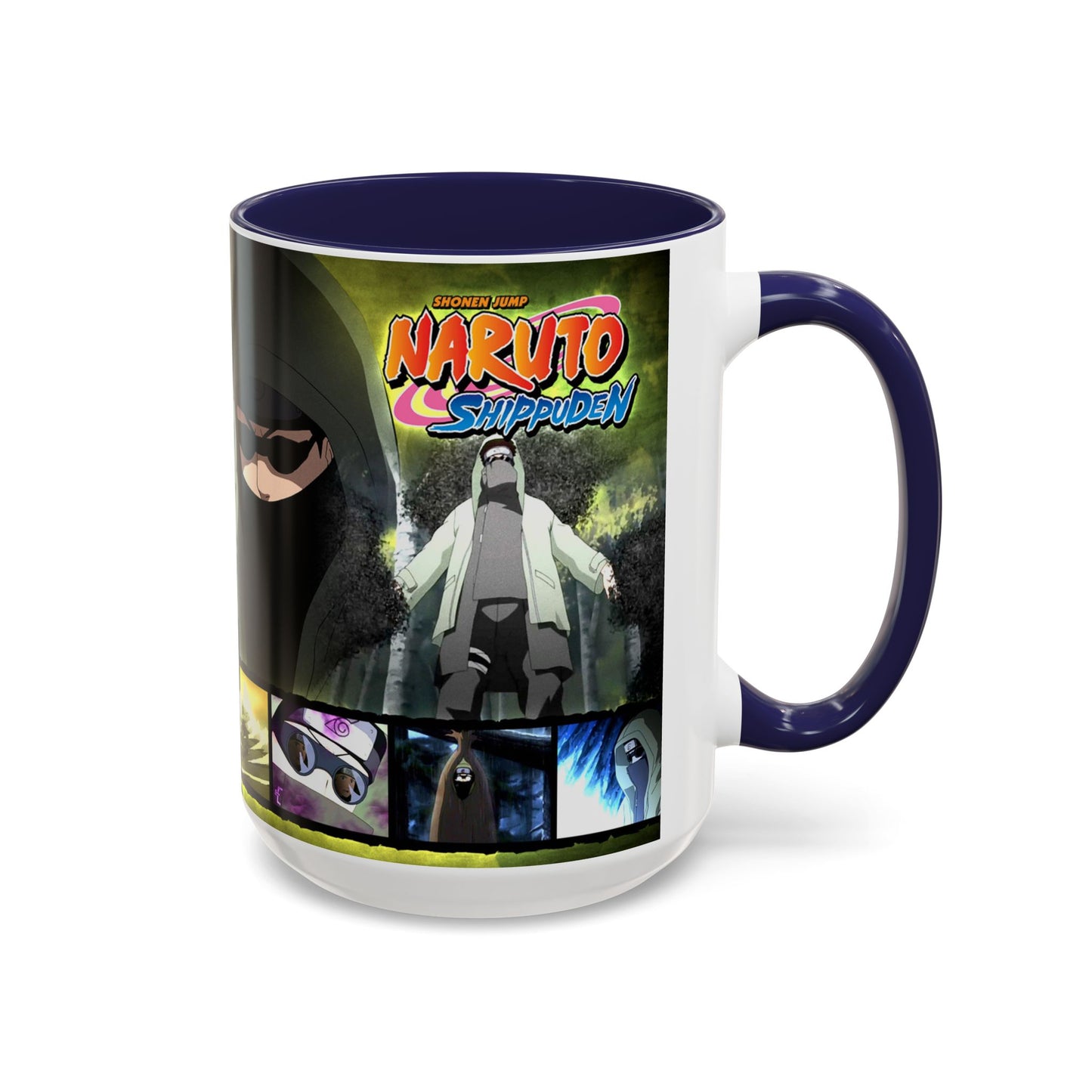 Naruto Shippuden Shino Aburame Accent Coffee Mug | Anime Character Fan Gift (11/15oz)