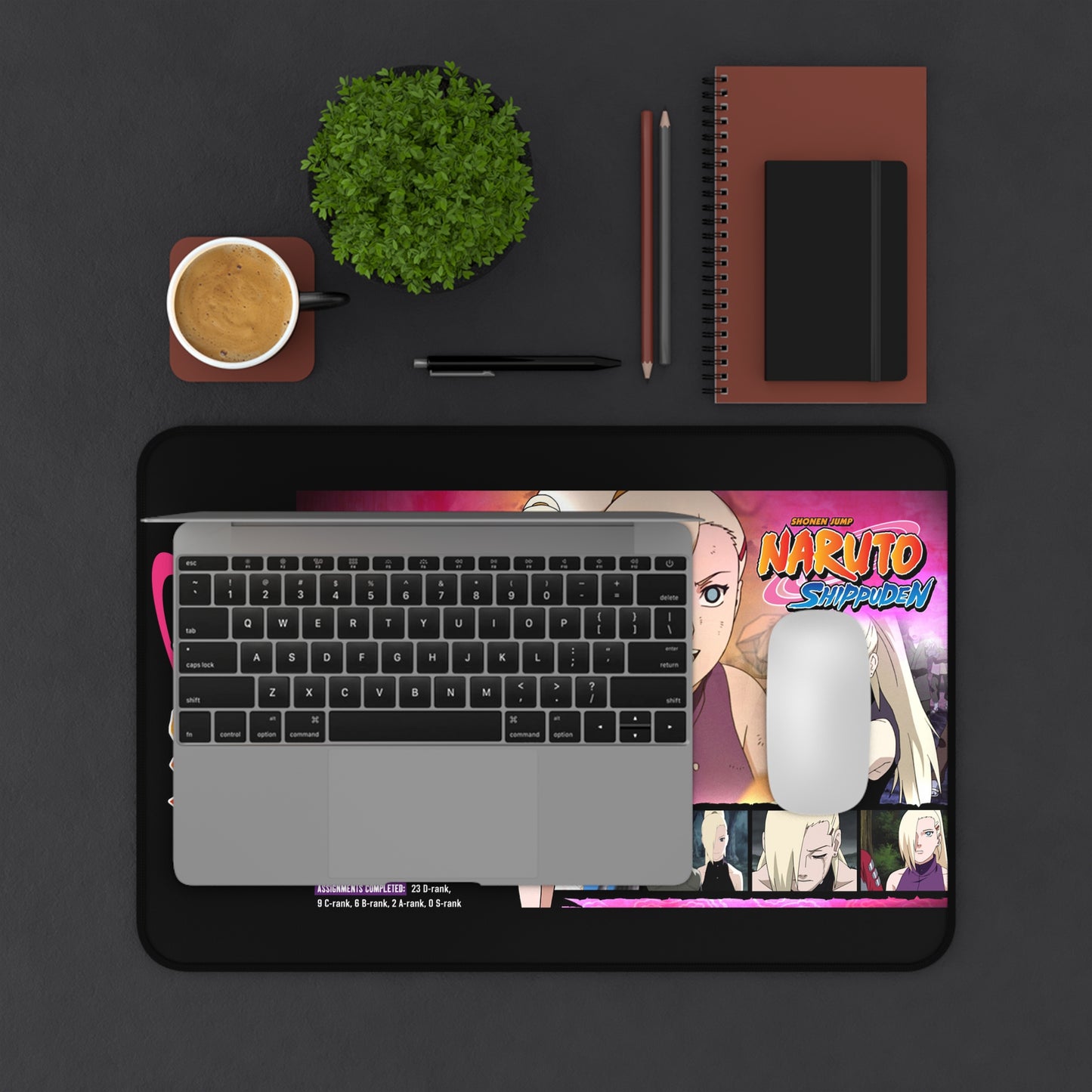 Ino Yamanaka Naruto Desk Mat | Anime Gaming Mouse Pad
