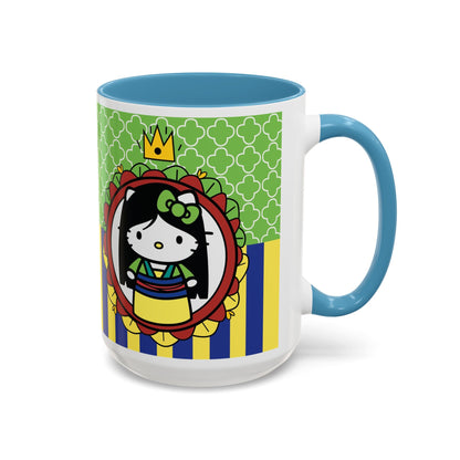 Cute Princess Kitty Mug | Accent Coffee Mug