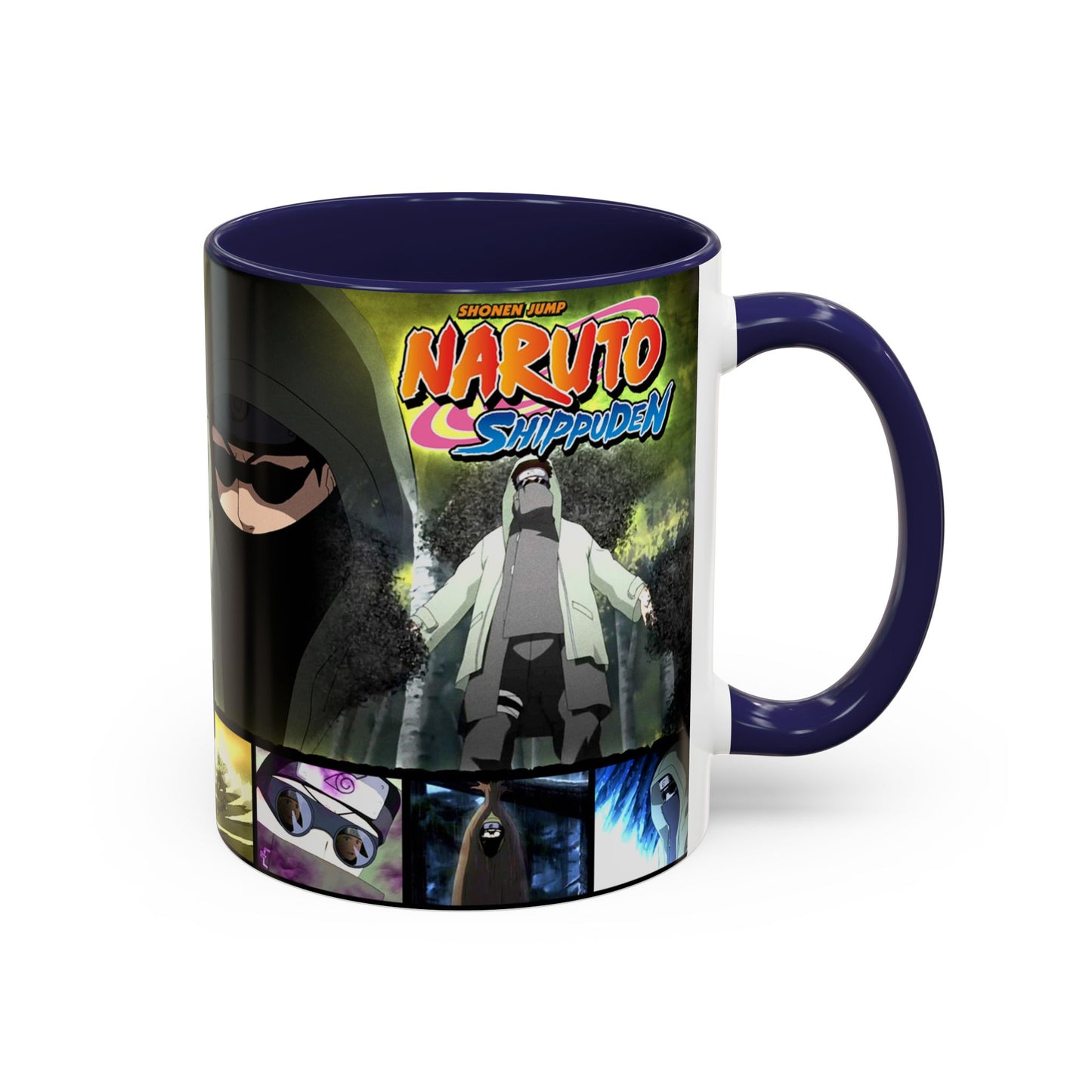 Naruto Shippuden Shino Aburame Accent Coffee Mug  Anime Character Fan Gift (11/15oz)