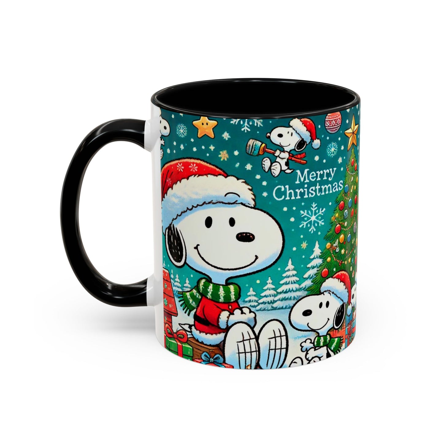Beagle Christmas Mug | Accent Coffee Mug