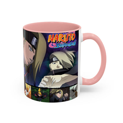 Deidara Naruto Shippuden Accent Coffee Mug  Anime Art Collector Mug (11/15oz)