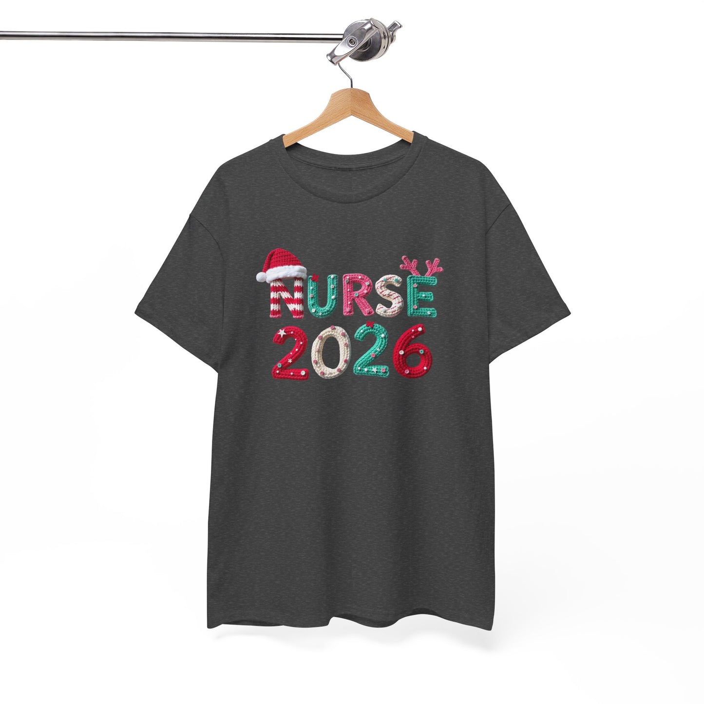 Nurse 2026 Christmas Tee Holiday Nursing Grad TShirt