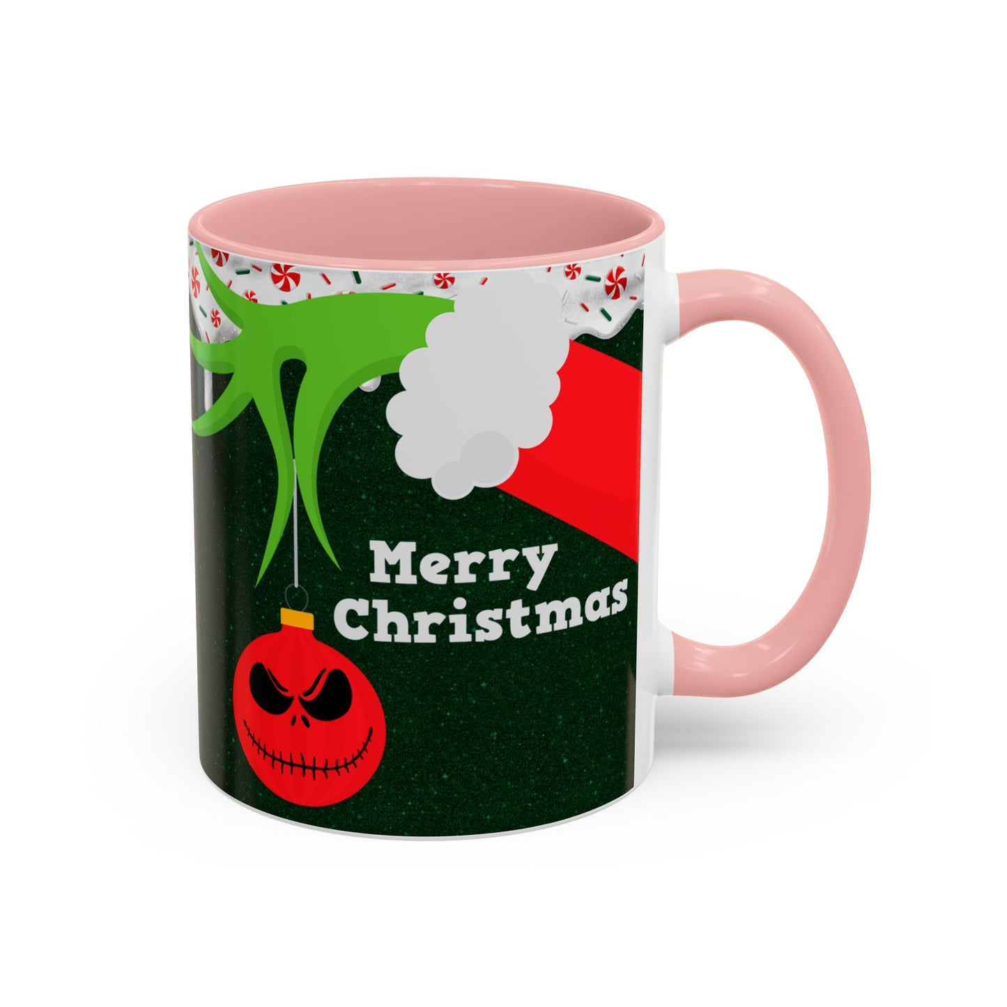 Grinch Merry Christmas Mug | Accent Coffee Mug 11oz 15oz