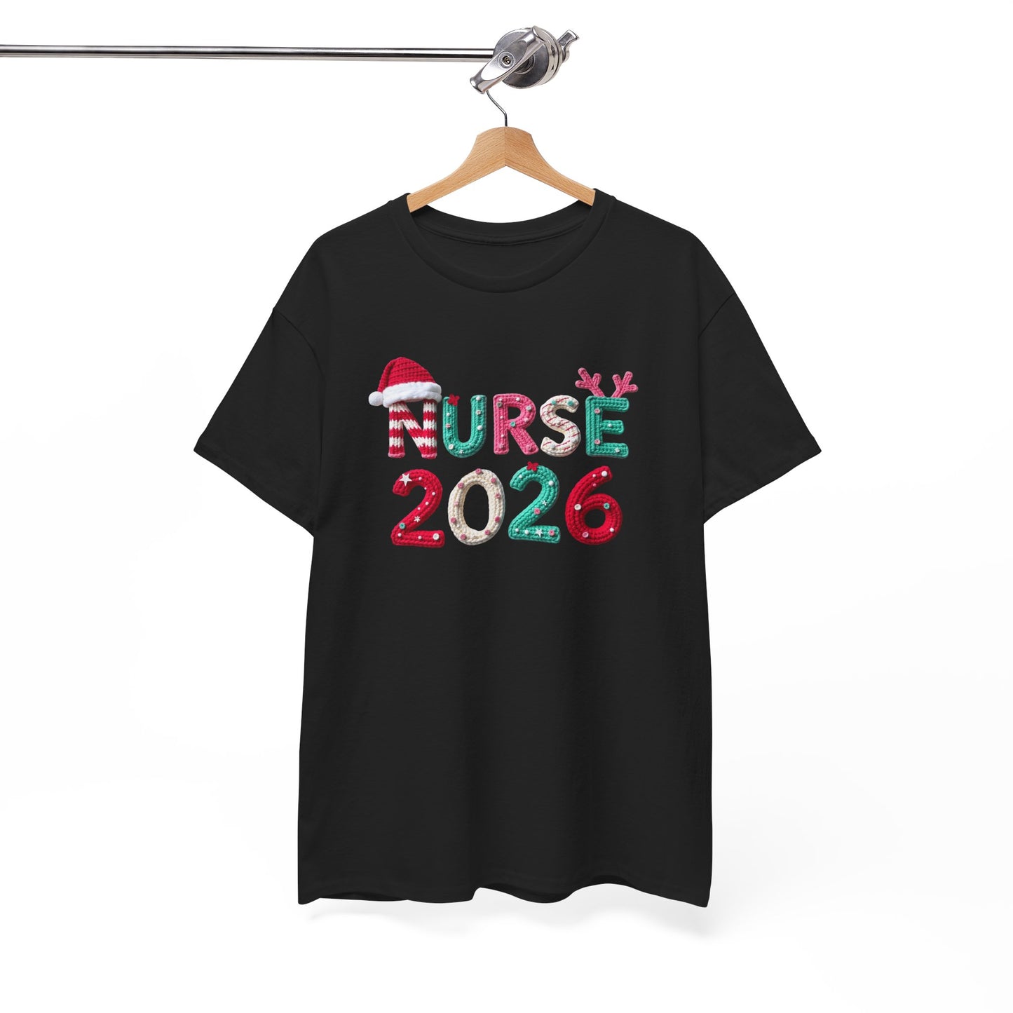 Nurse 2026 Christmas Tee Holiday Nursing Grad TShirt