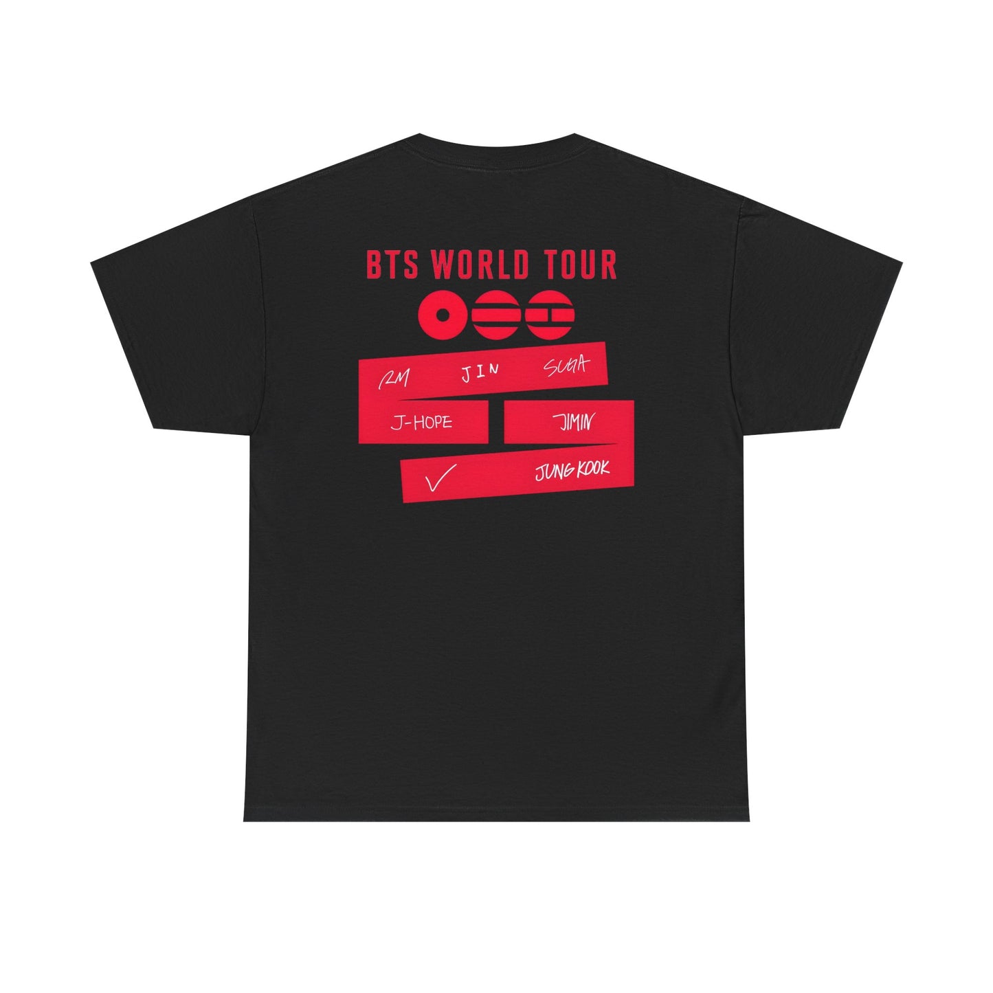 BTS World Tour Tee | K-Pop Concert Shirt