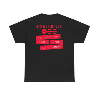 BTS World Tour Tee | K-Pop Concert Shirt