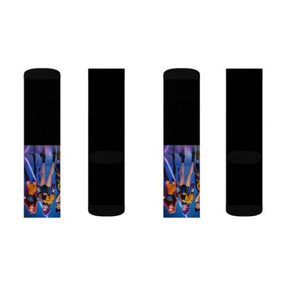 Superhero Team Socks | Sublimation Socks