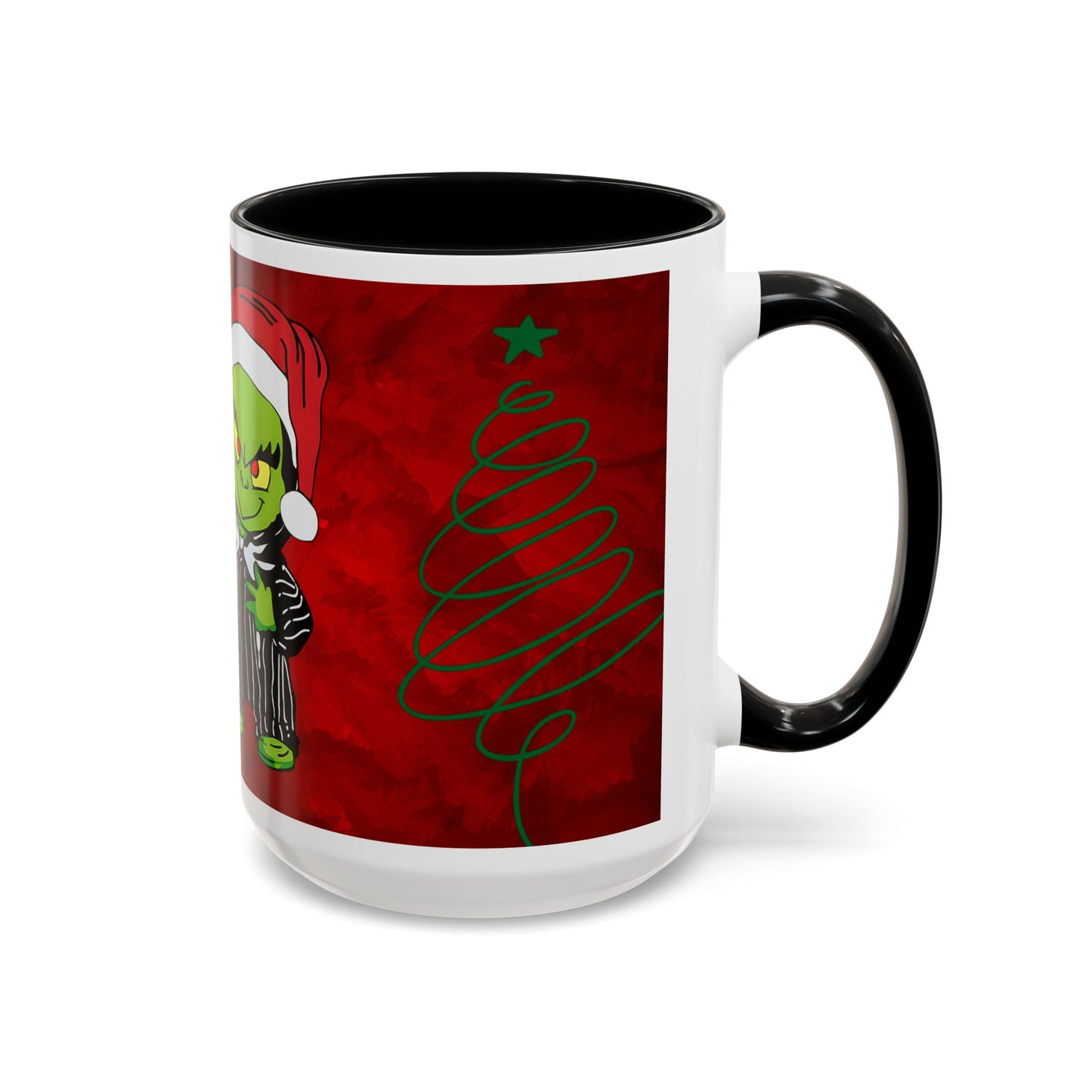 Grinch Jack Skellington Christmas Mug | Accent Coffee Mug