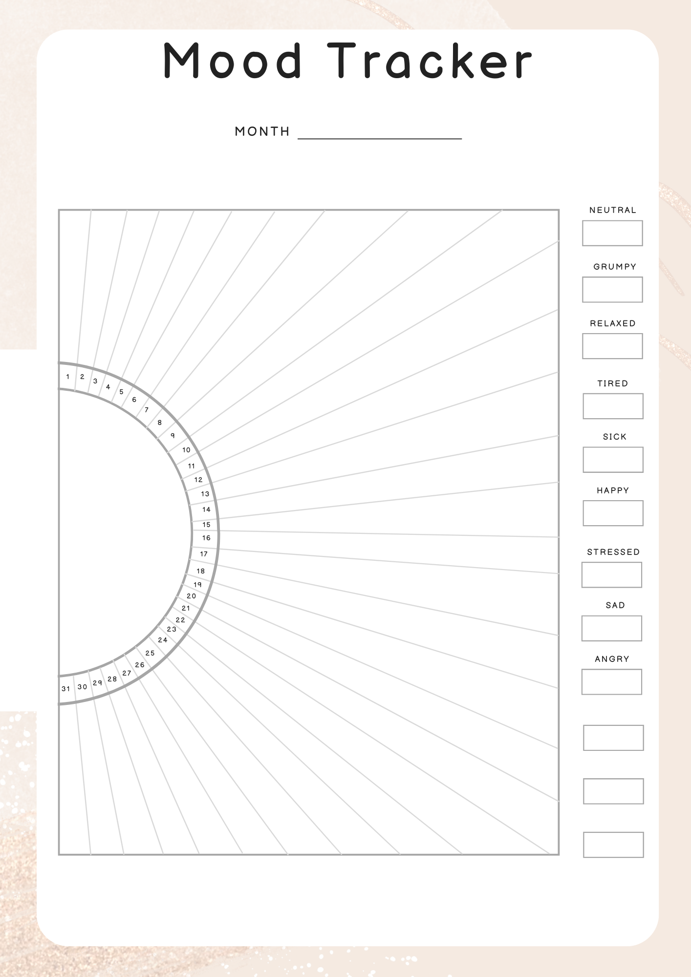 Mood Trackers | Digital Download