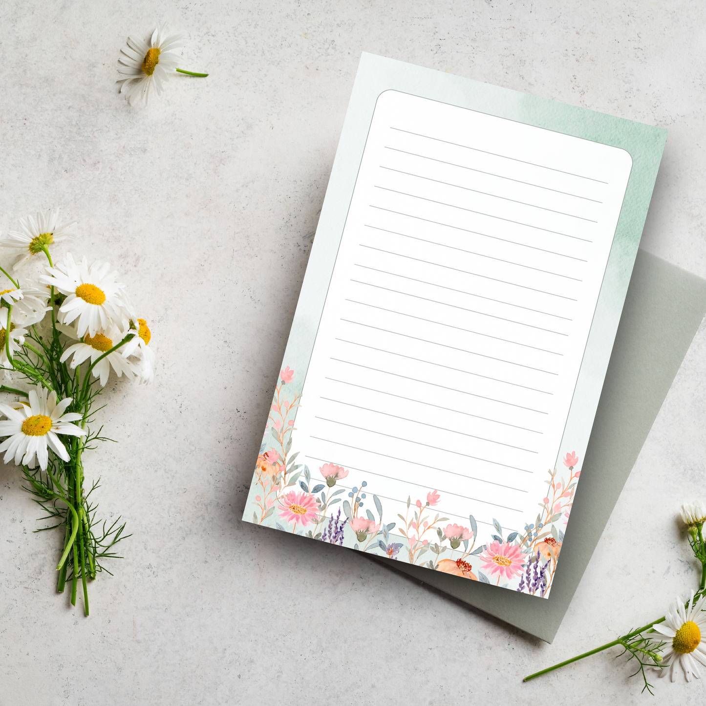 Floral Notepad Collection | 50 pages