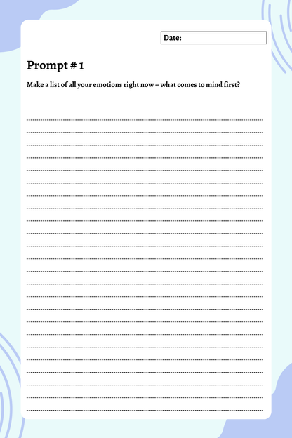 200 Mental Health Prompts Journal | Digital Download