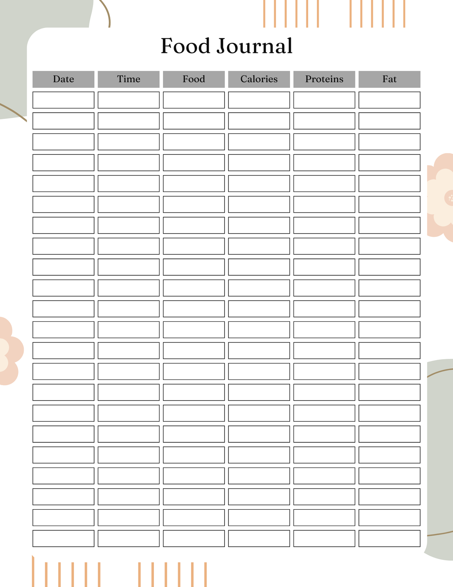 Health and Wellness Planner | Digital Download