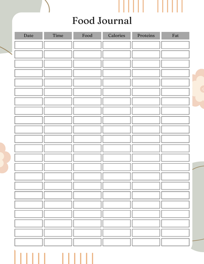 Health and Wellness Planner | Digital Download