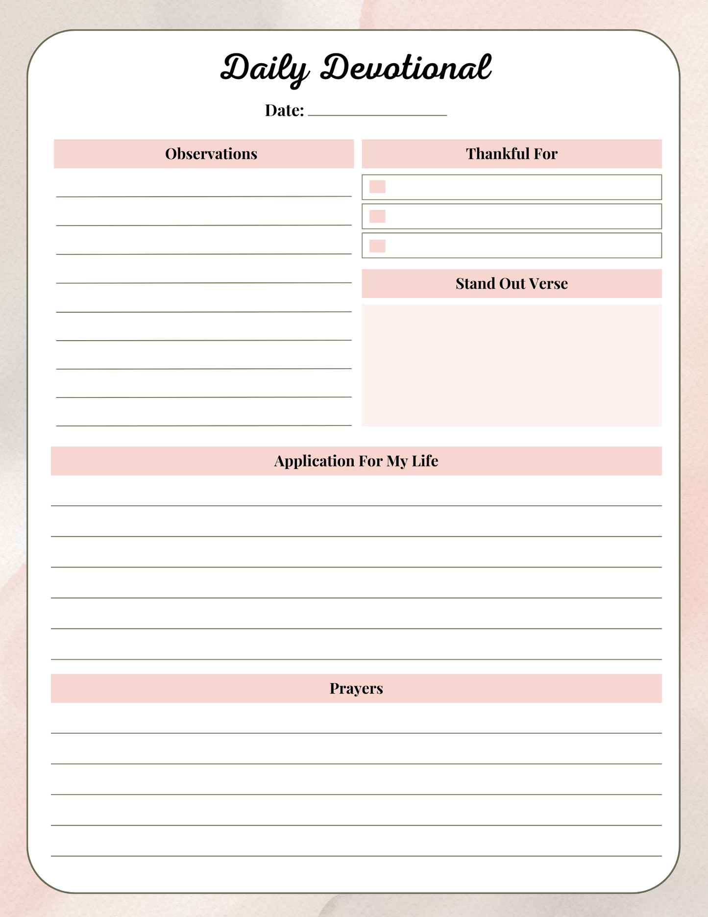 Self Love Journal | Digital Download