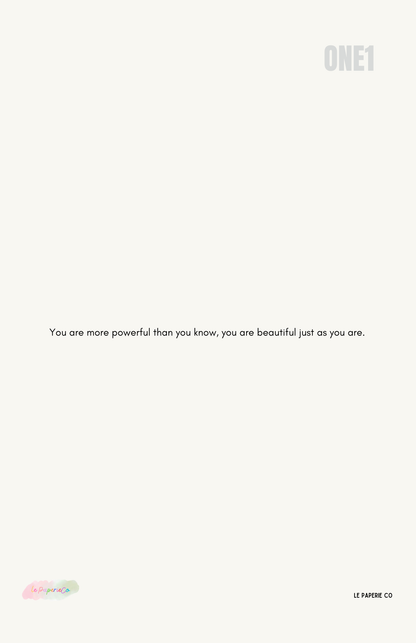 Before You Start the Dishes Affirmations Journal