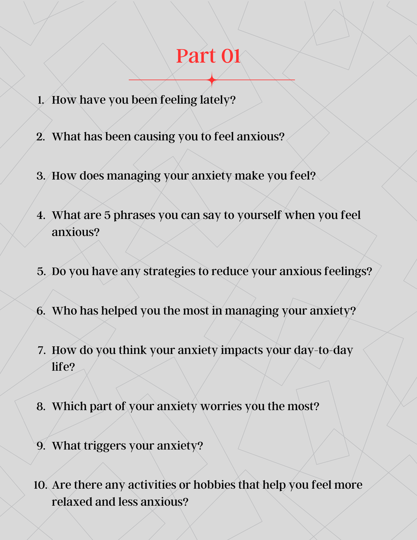 100 Deep Anxiety Prompts Journal | Digital Download for Mental Health & Self-Care Digital Download