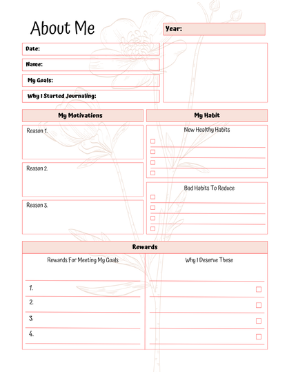 Gratitude Journal | Digital Download