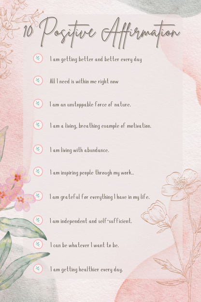 Daily Affirmation | Digital Download