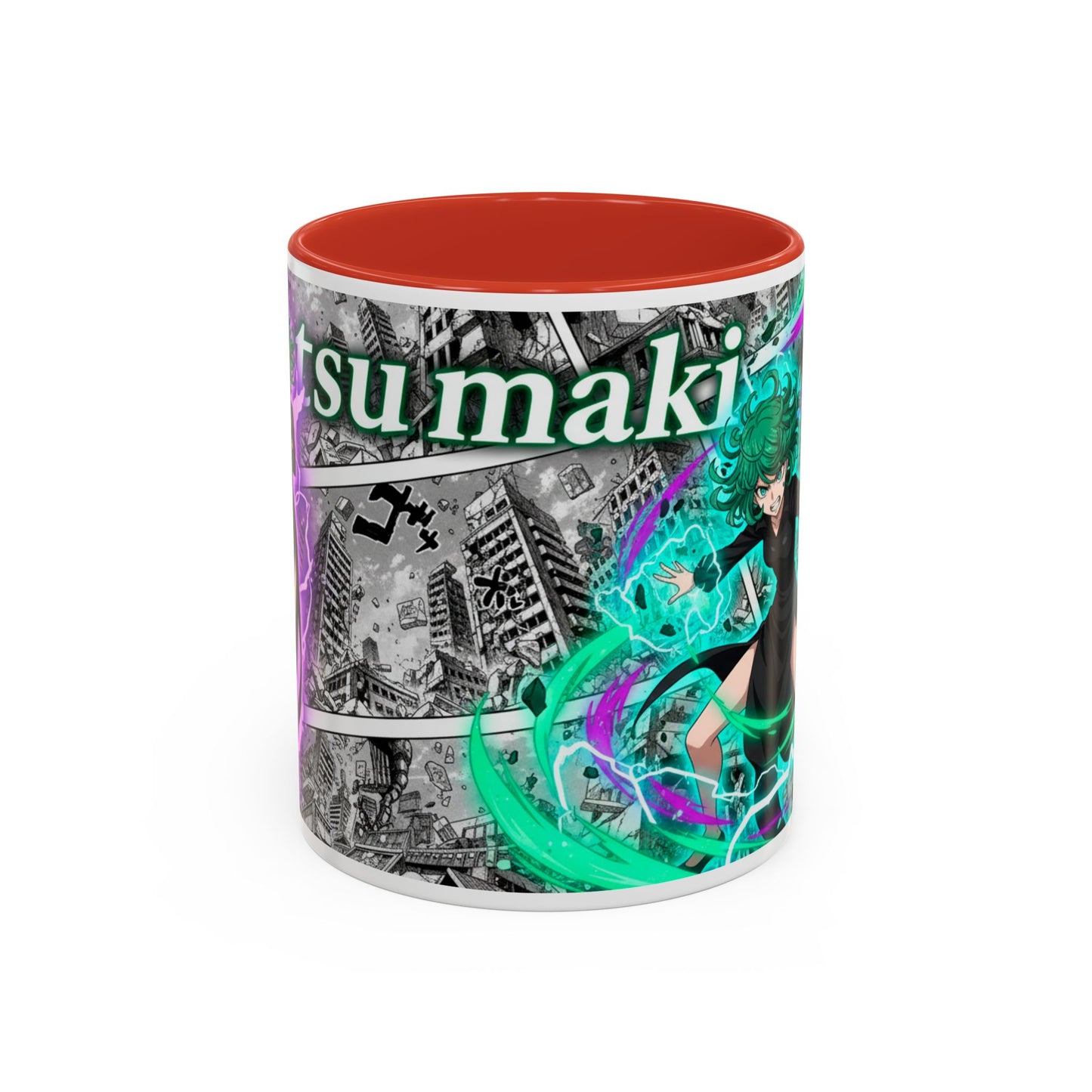 Accent Coffee Mug - Anime Girl Psychic Power Design (11/15oz)