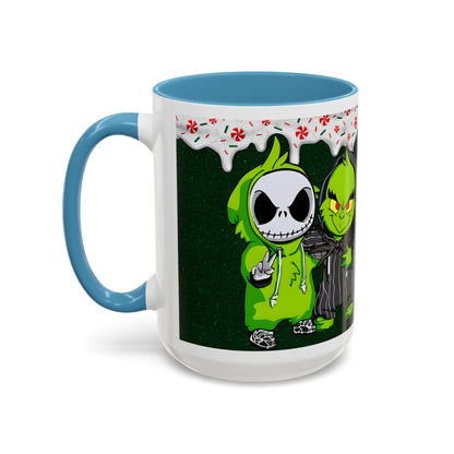 Grinch Merry Christmas Mug | Accent Coffee Mug 11oz 15oz